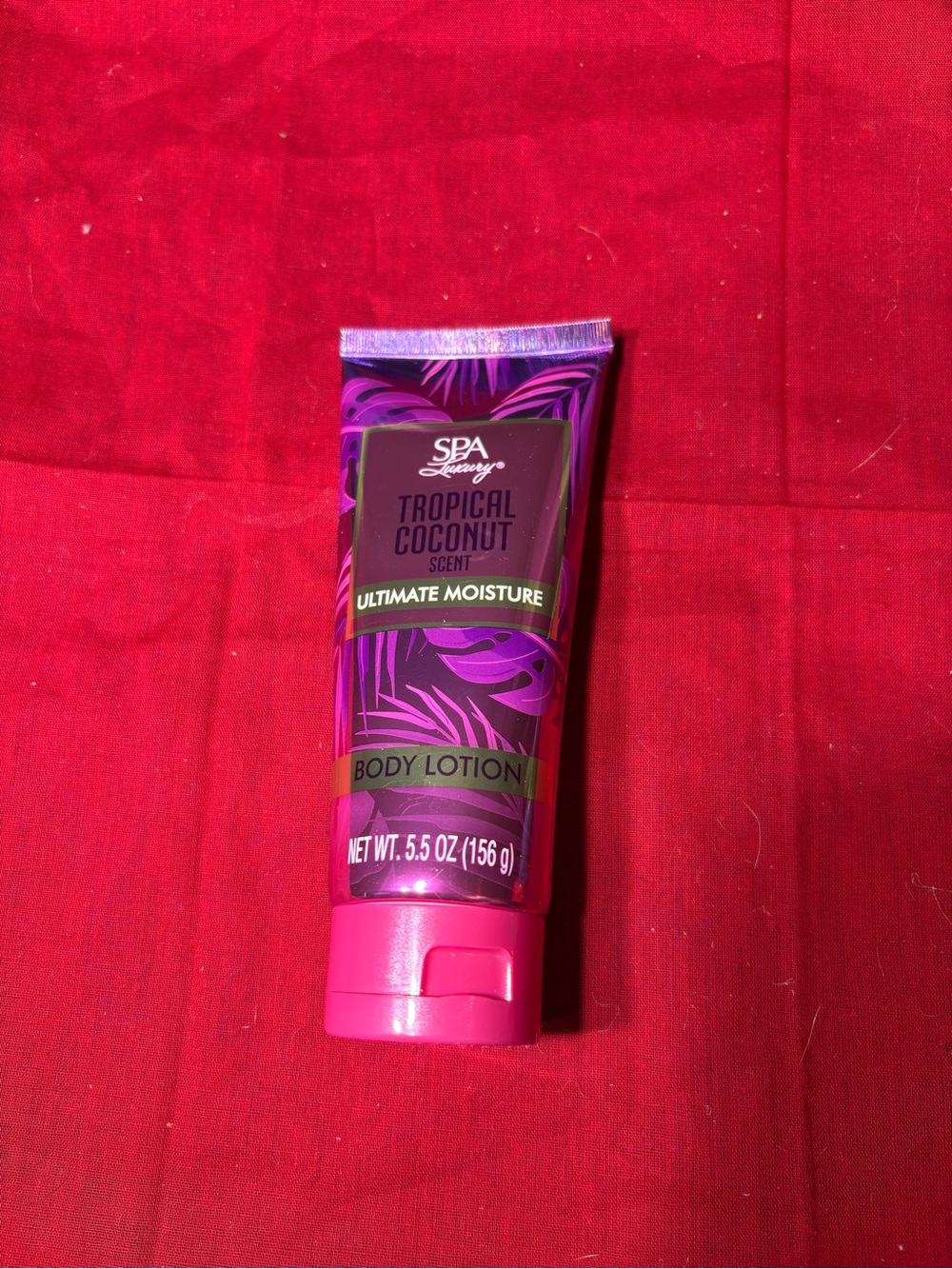 New Spa Luxury Tropical Coconut Ultimate Moisture Body Lotion - Purple & Pink